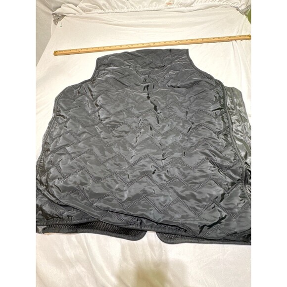 Gule Gule Unisex Heated Vest Adjustable Size Large w/ Zipper for Outdoors Black - Picture 12 of 13